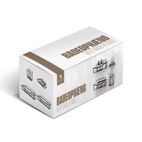 Scandinavian Collection - Bathroom Hanging Set - Black