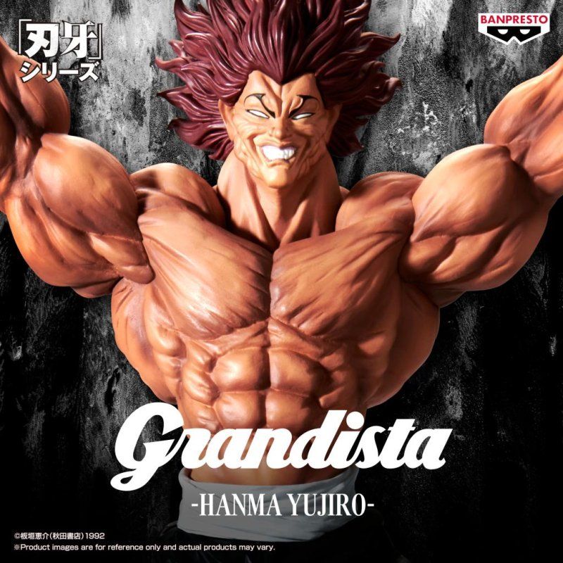 BAKI - Hanma Yujiro - Figurine Grandista 31cm