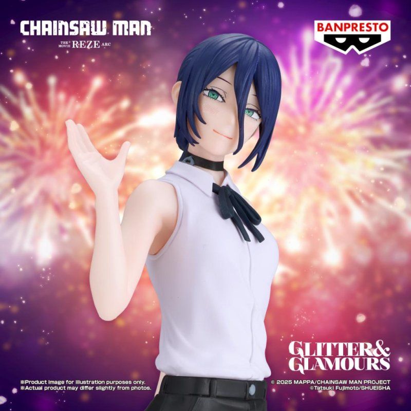 CHAINSAW MAN MOVIE - Reze - Figurine Glitter & Glamours 22cm