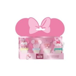 MINNIE - Pack de 4 mini Surligneurs "food"