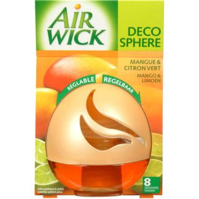 Air Wick 3059946079028 purificateur d'air liquide Rafraîchisseurs d'air liquides Orange Mango, Citron vert