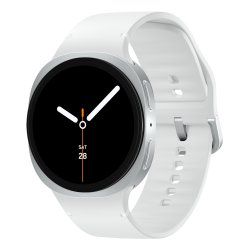 Samsung Galaxy Watch 8 3,81 cm (1.5") AMOLED 44 mm Numérique 480 x 480 pixels Écran tactile Argent Wifi GPS