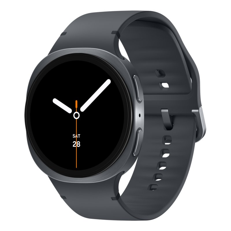 Samsung Galaxy Watch 8 3,81 cm (1.5") AMOLED 44 mm Numérique 480 x 480 pixels Écran tactile Argent Wifi GPS