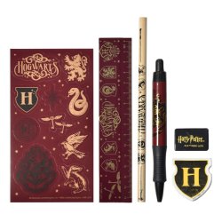 Harry Potter set d'écriture 6 pièces Magical Locations