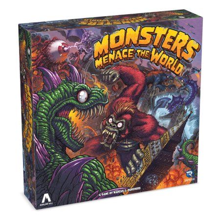 Avalon Hill jeu de plateau Monsters Menace The World *ANGLAIS*