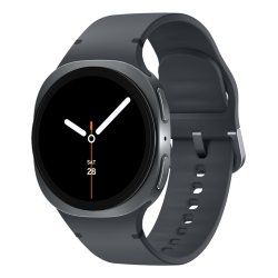 Samsung Galaxy Watch 8 3.3 cm (1.3") AMOLED 40 mm Digital 438 x 438 pixels Touchscreen Graphite Wi-Fi GPS (satellite)