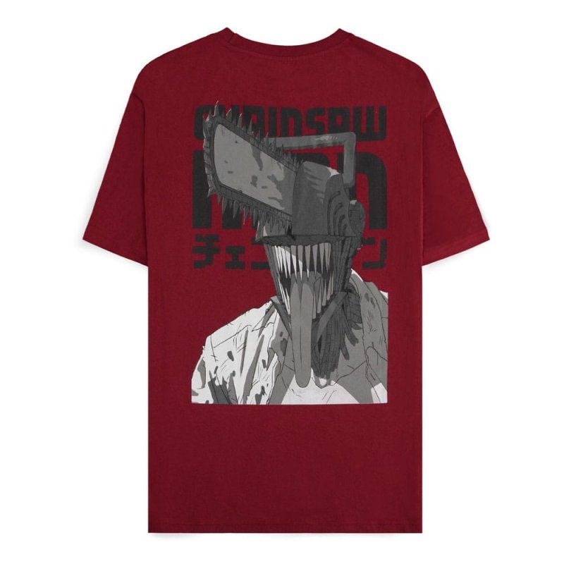 Chainsaw Man T-Shirt Smile Bordeaux (S)