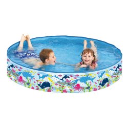 Flipper - Sea World Rigid Swimming Pool, 150 x 25 cm (21304)