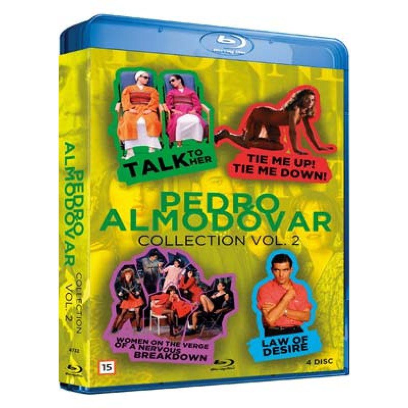 ALMODOVAR BOKS 2 BD - 4 BLU RAY MOVIE BOX SET