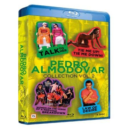 ALMODOVAR BOKS 2 BD - 4 BLU RAY MOVIE BOX SET