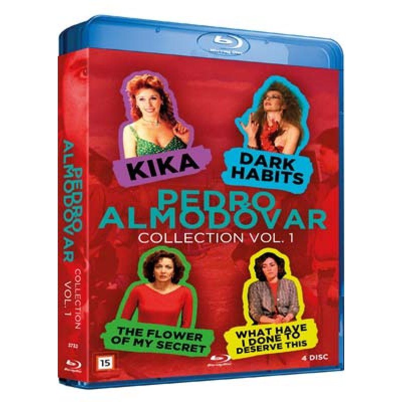 ALMODOVAR BOKS 1 BD - 4 BLU RAY MOVIE BOX SET