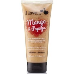 I Love Originals Mango and Papaya Shower Smoothie Enriched with Natural Almond
