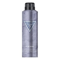 Guess Elements Cool Slate Deodorizing Body Spray for Men 6.0 Oz