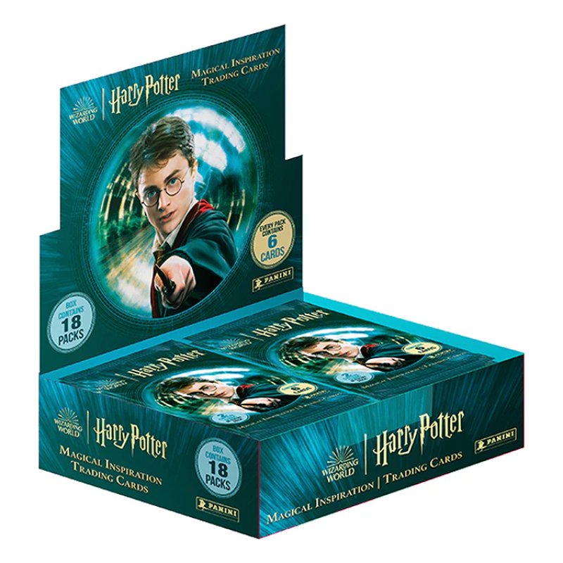 HARRY POTTER - Panini Display 18 Pochette 6 Trading cards