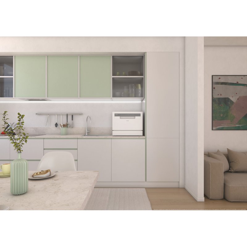 LAVE-VAISSELLE COMPACT Blanc *