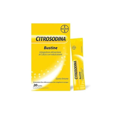 Bayer Citrosodina 20 Effervescent Sachets