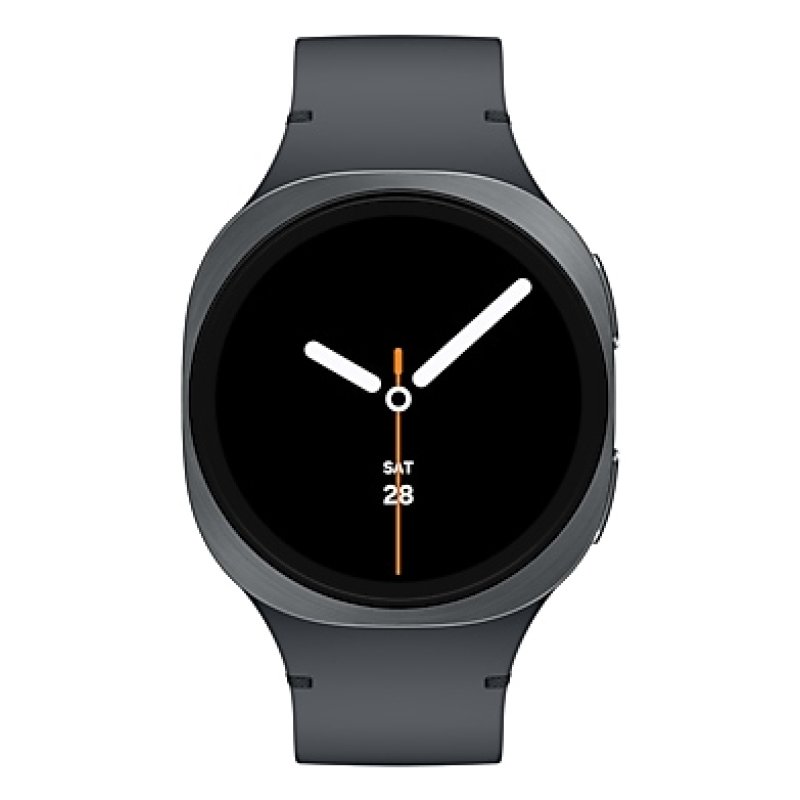 Samsung Galaxy Watch 8 3,3 cm (1.3") AMOLED 40 mm Numérique 438 x 438 pixels Écran tactile Graphite Wifi GPS