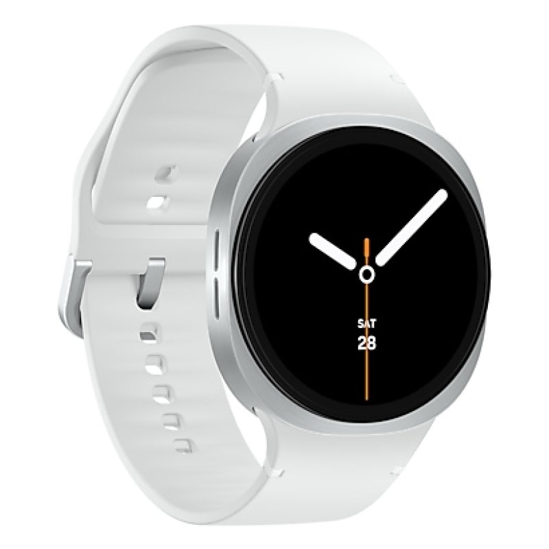 Samsung Galaxy Watch 8 3.81 cm (1.5 ) AMOLED 44 mm Digital 480 x 480 pixels Touchscreen Silver Wi-Fi GPS (satellite)