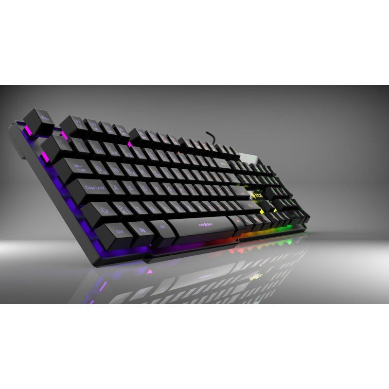 Inca IKG-446 keyboard Gaming USB QWERTZ German Black