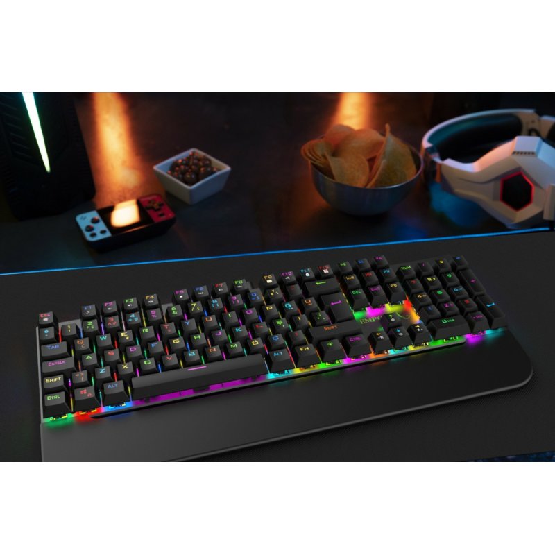 Incase Gaming Tastatur IKG-443 Mechanisch, RGB, dt. Layout