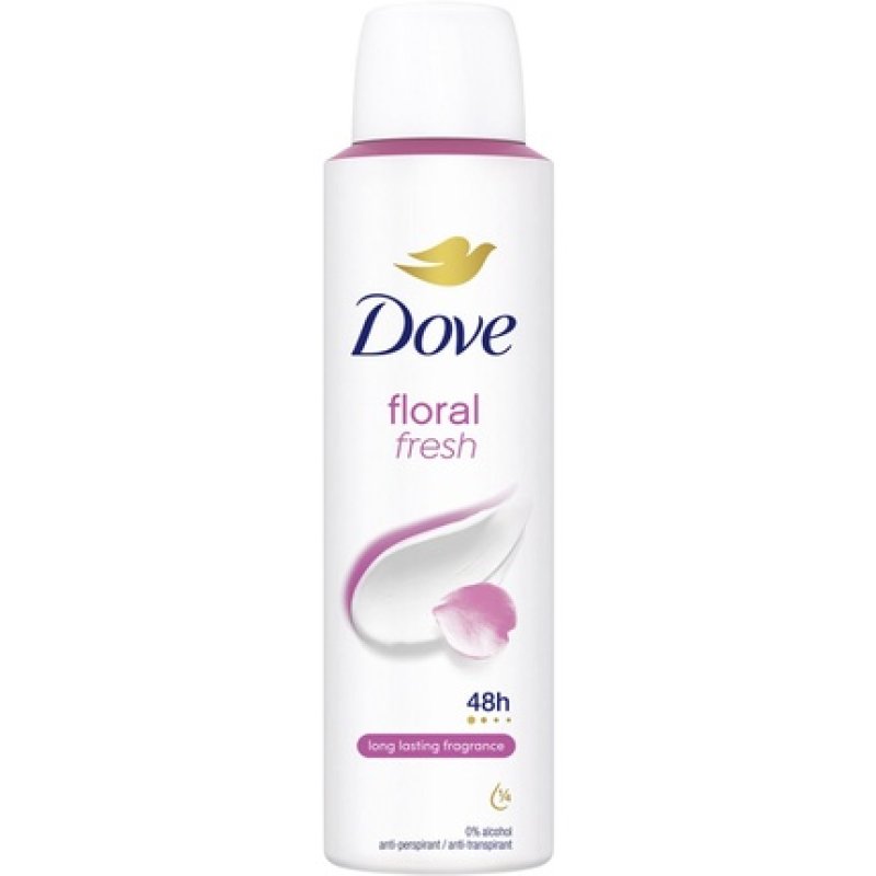 Dove Deodorant Spray 150ml Floral