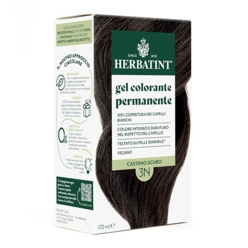 Herbatint Permanent Hair Color 3N Dark Brown 170ml