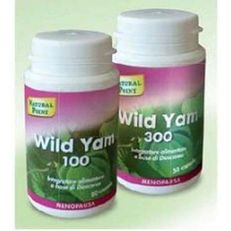 Natural Point Wild Yam 300 Food Supplement 50 Capsules