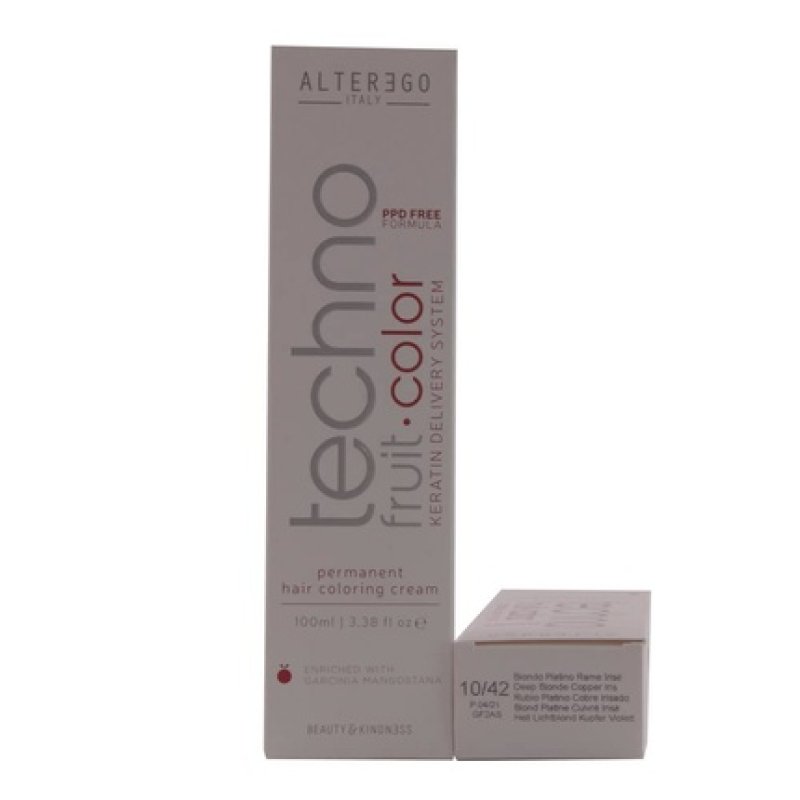 Techno Fruit Color AlterEgo 10/42 Deep Blonde Copper Iris 100ml