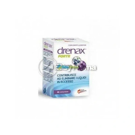 Roeder Drenax Forte Blueberry Dietary Supplement Draining 60 Tablets