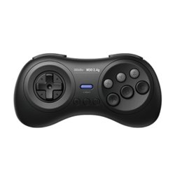 8Bitdo M30 2.4G Noir Manette de jeu Numérique Sega Genesis