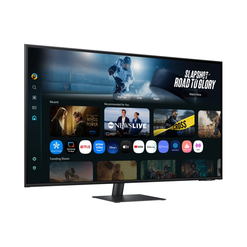 Samsung M7 M70F computer monitor 109.2 cm (43") 3840 x 2160 pixels 4K Ultra HD LCD Black