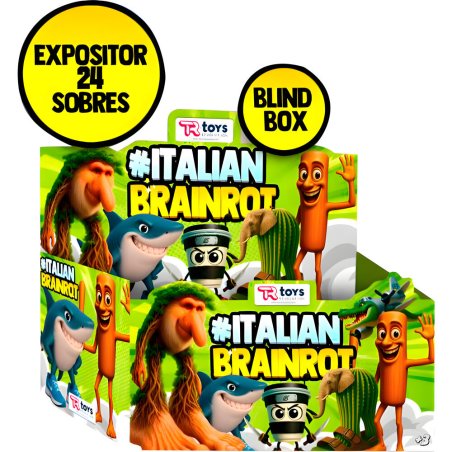 Italian Brainrot assorted Envelope figure 3 collectable cards