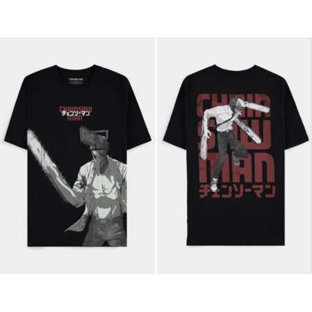CHAINSAW MAN - Denji - T-Shirt Homme (2XL)
