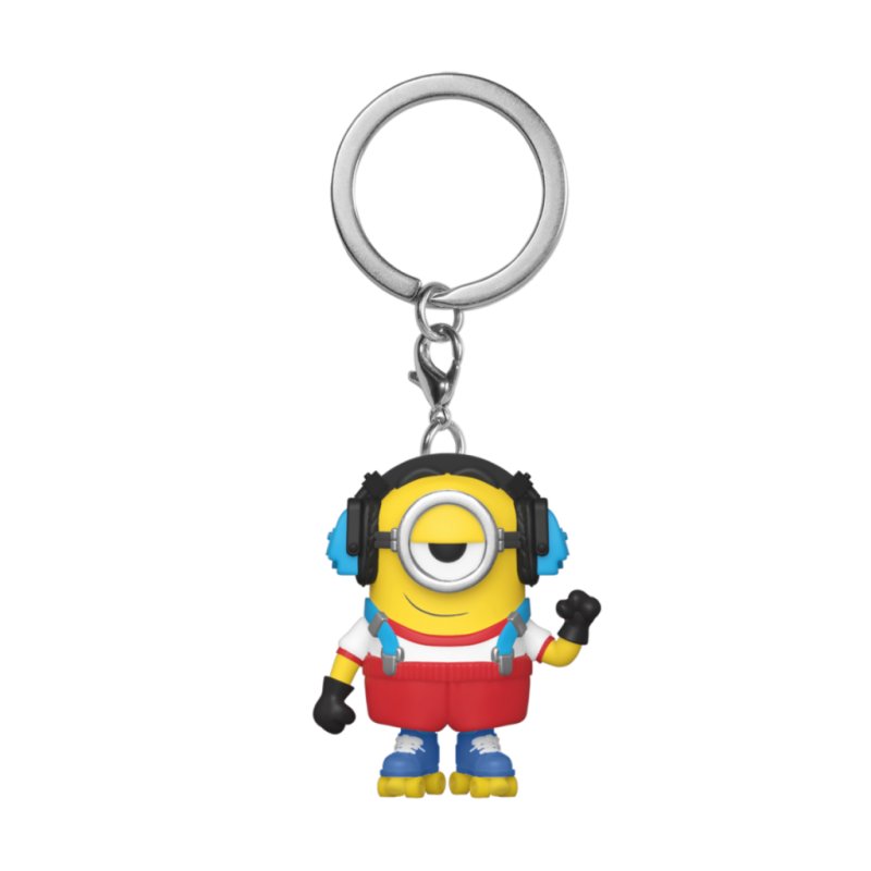 MINIONS 2 - Pocket Pop Keychain - Roller Skating Stuart