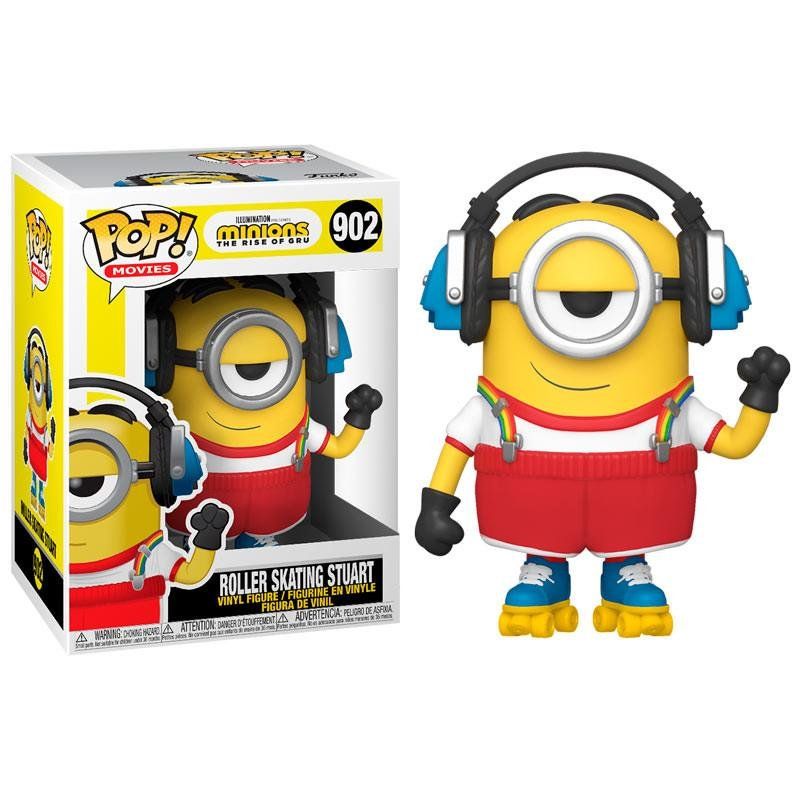 MINIONS 2 - Bobble Head POP N° 902 - Roller Skating Stuart