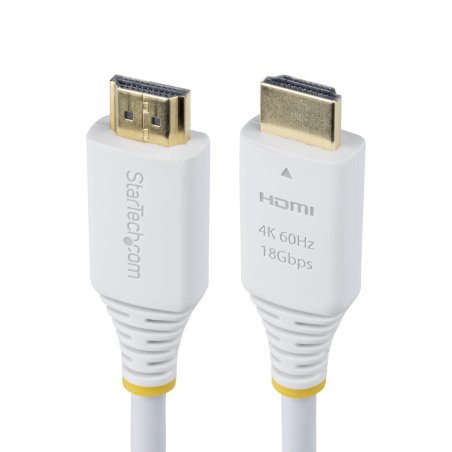 StarTech.com Câble HDMI Haut Débit Certifié Premium de 3m, 4K 60 Hz/1440p 144 Hz, HDR10/HDCP 2.2/ARC, 18 Gbps,