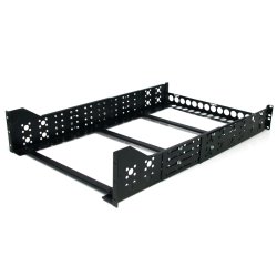 RAILS FIXES 3U 19IN POUR RACK SERVEUR - PROFONDEUR REGLABLE
