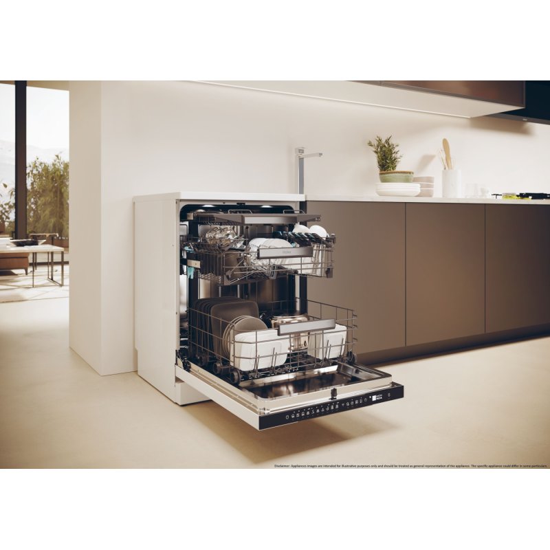 Haier XF 6B2M3PW Freestanding 16 place settings B