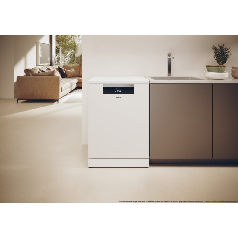 LAVE-VAISSELLE 60CM 16 COUVERTS UI Matrix 42 db Blanc B I-Pro Shine Ser *