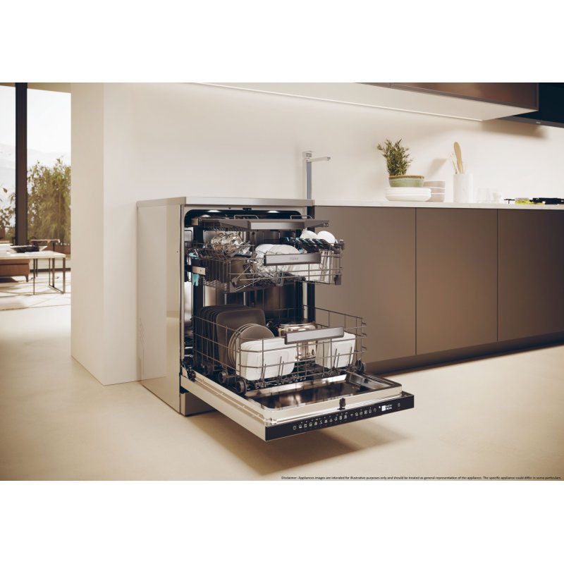 LAVE-VAISSELLE 60CM 16 COUVERTS UI Matrix 42 db Inox B I-Pro Shine Seri *