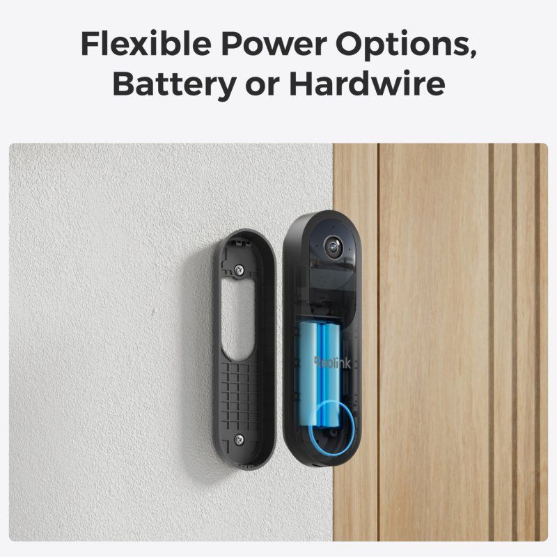 Reolink D340B système vidéophone 4 MP Noir