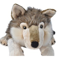 Wild Republic - Plush Toy Jumbo Cuddlekins 76 cm Wolf (808064)