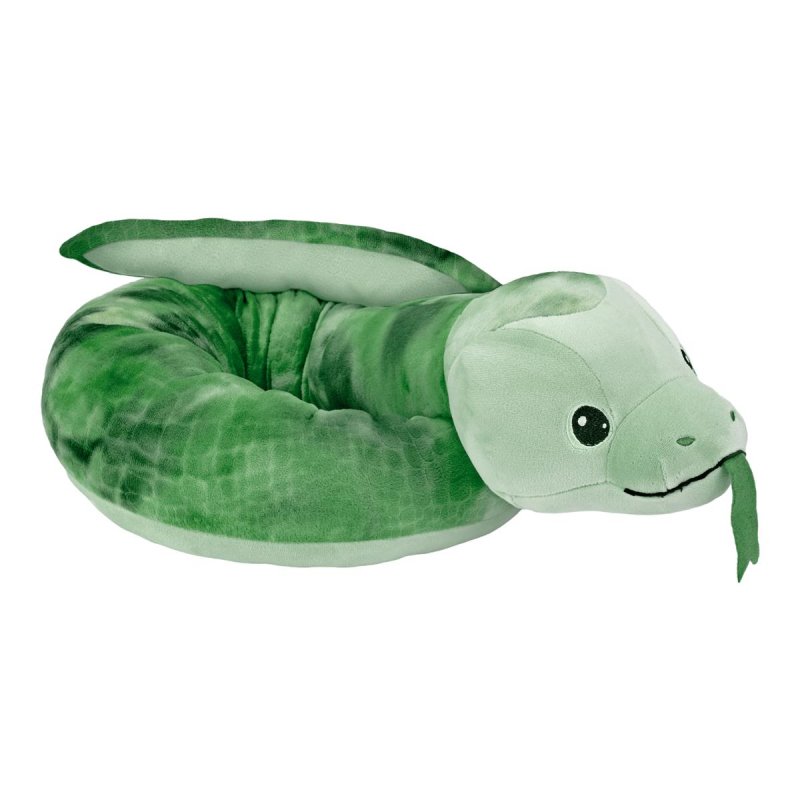 Wild Republic - Plush Toy Squishy Snakes 132 cm Green (808251)