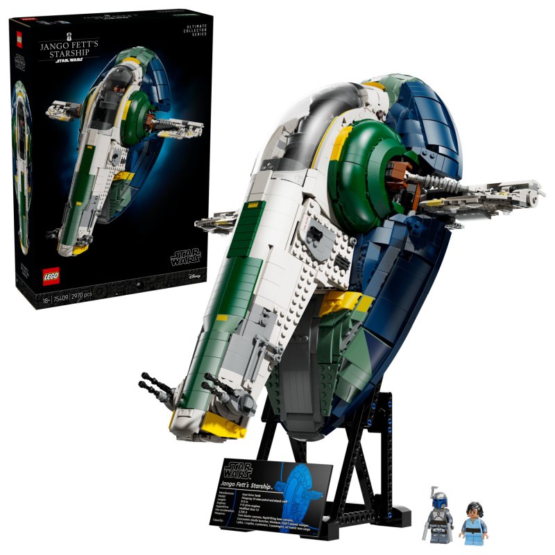 LEGO - Star Wars TM - Jango Fett's Firespray-Class Starship (75409)