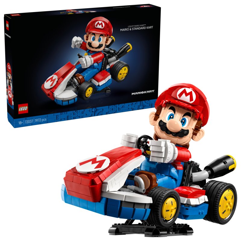 72037 LEGO 72037 Super Mario Mario Kart?: Mario & Standard-Kart