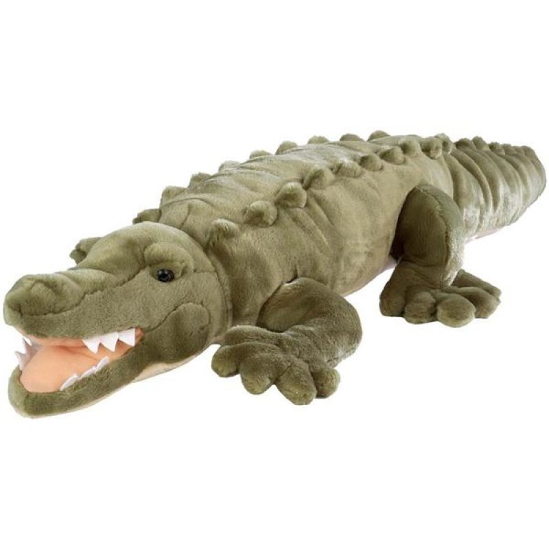 Wild Republic - Plush Toy Jumbo Cuddlekins 76 cm Crocodile (808047)