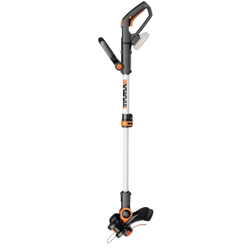 WORX WG163E.9 débroussailleuse et coupe-bordure Batterie Noir, Métallique, Orange