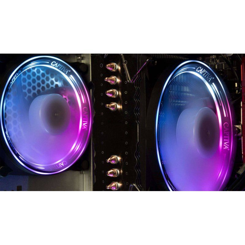 CAPTIVA 92716 PC/workstation AMD Ryzen™ 5 32 GB DDR4-SDRAM 1 TB SSD NVIDIA GeForce RTX 5060 Black