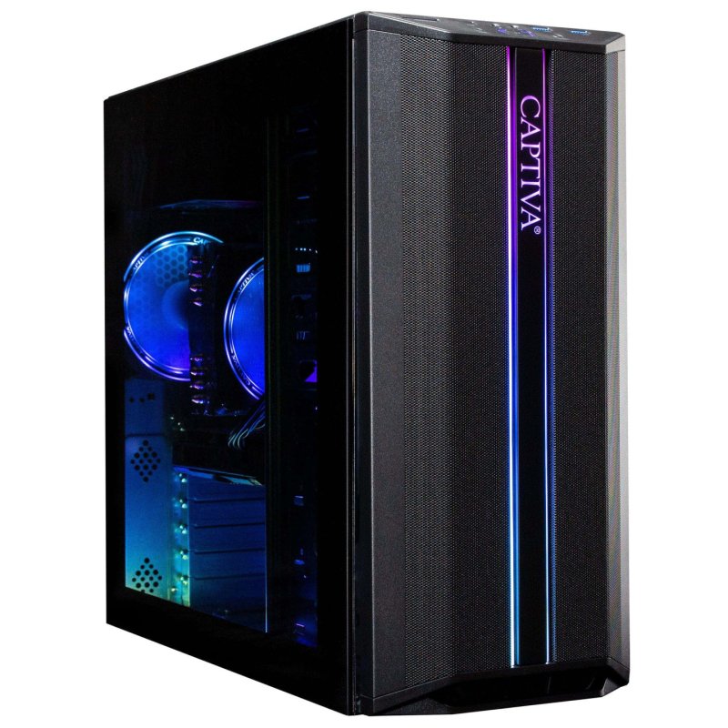 Captiva Advanced Gaming PC R92-716 AMD Ryzen 5 5500, 32GB RAM, 1TB SSD, GeForce RTX 5060 (8GB GDDR7), oOS