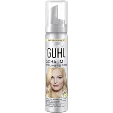 Guhl -Toning Mousse 82 Bright Golden Blonde, 75 Ml
